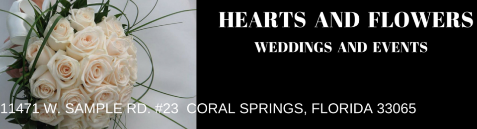 Weddings by Hearts and Flowers